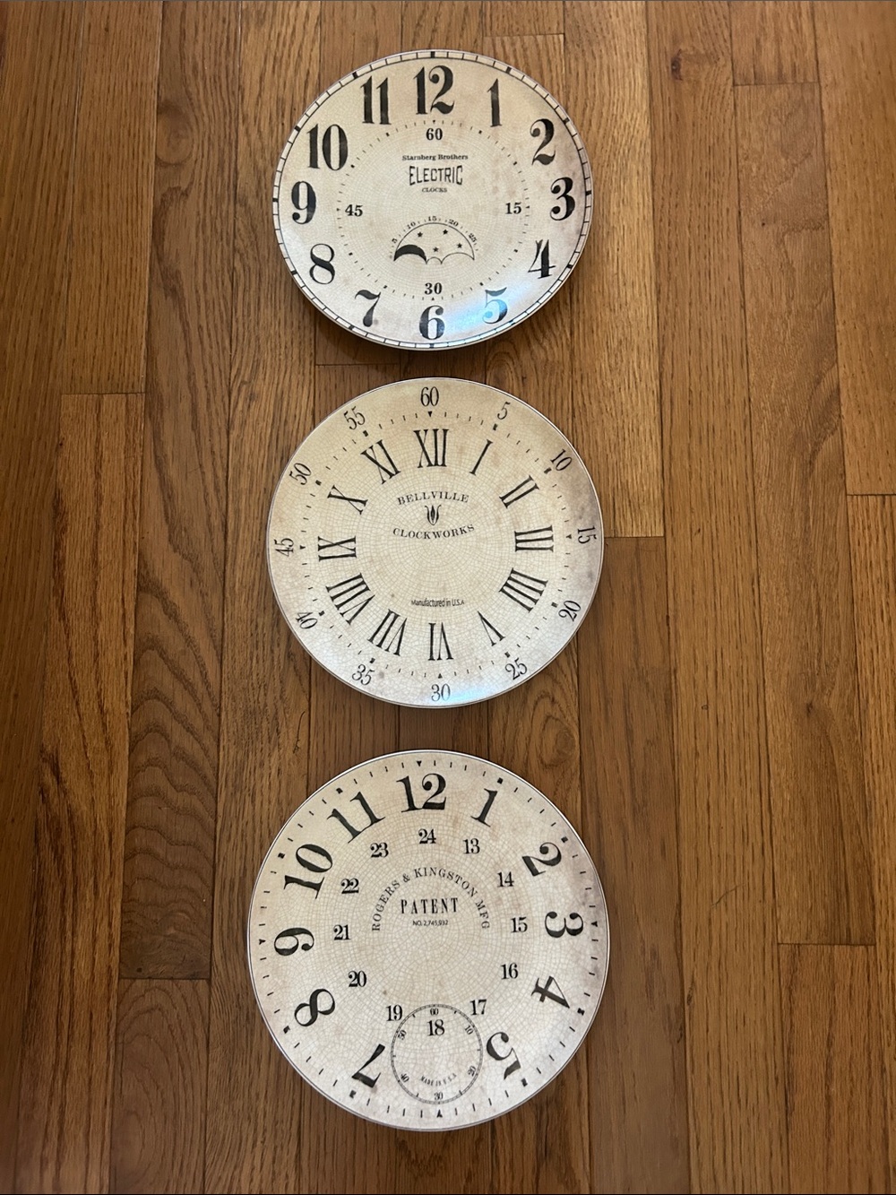 Set of 3 VTG Pottery Barn Salad Plates